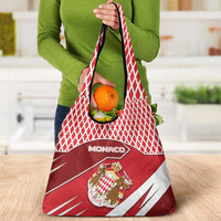 Monaco Grocery Bag Coat Of Arms Unique Style - Wonder Print Shop