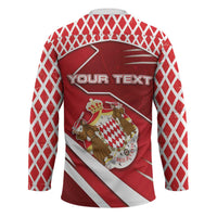 Personalized Monaco Hockey Jersey Coat Of Arms Unique Style - Wonder Print Shop
