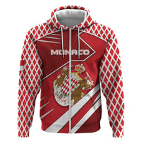 Personalized Monaco Hoodie Coat Of Arms Unique Style - Wonder Print Shop