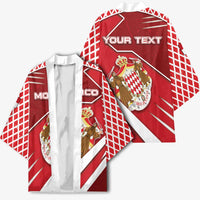 Personalized Monaco Kimono Coat Of Arms Unique Style - Wonder Print Shop