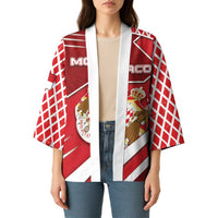 Personalized Monaco Kimono Coat Of Arms Unique Style - Wonder Print Shop