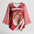 Personalized Monaco Kimono Sleeve Blouse Coat Of Arms Unique Style - Wonder Print Shop