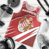Personalized Monaco Men Tank Top Coat Of Arms Unique Style - Wonder Print Shop