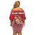 Personalized Monaco Off Shoulder Short Dress Coat Of Arms Unique Style - Wonder Print Shop