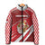 Personalized Monaco Padded Jacket Coat Of Arms Unique Style - Wonder Print Shop