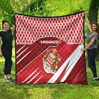 Monaco Quilt Coat Of Arms Unique Style - Wonder Print Shop