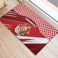 Monaco Rubber Doormat Coat Of Arms Unique Style - Wonder Print Shop
