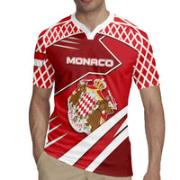 Personalized Monaco Rugby Jersey Coat Of Arms Unique Style - Wonder Print Shop