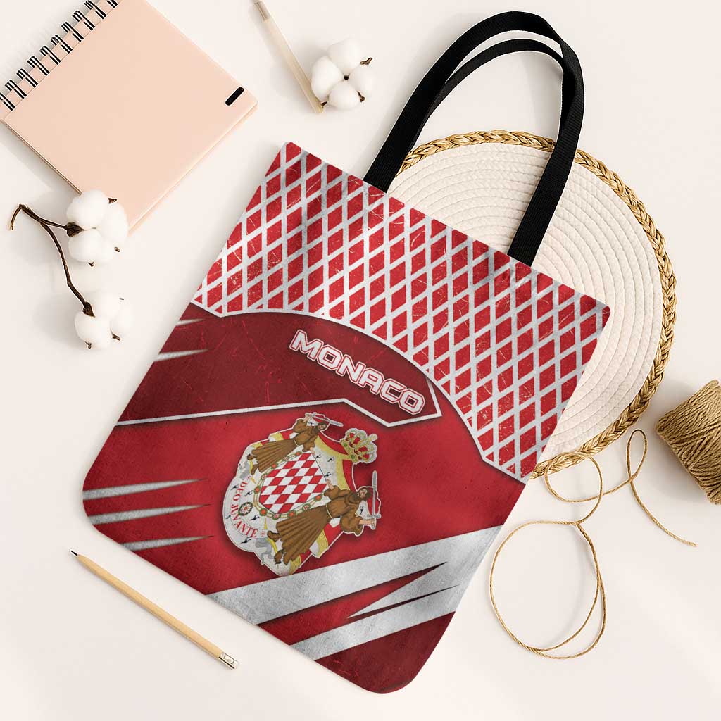 Monaco Tote Bag Coat Of Arms Unique Style - Wonder Print Shop