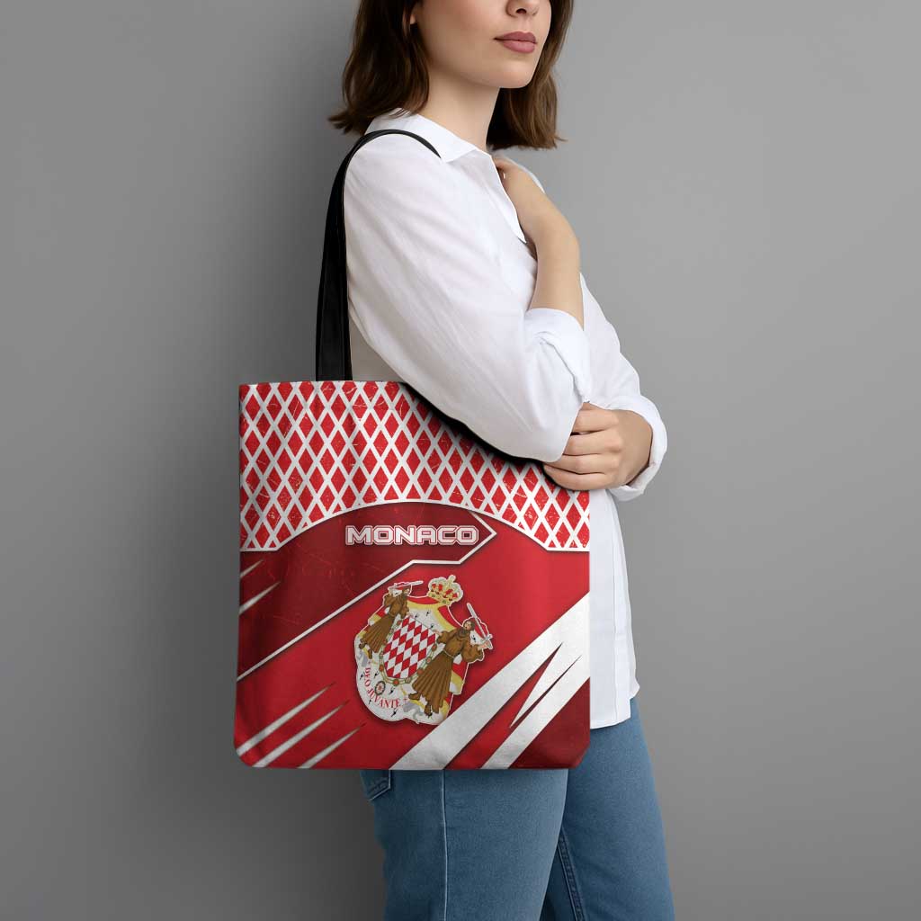 Monaco Tote Bag Coat Of Arms Unique Style - Wonder Print Shop