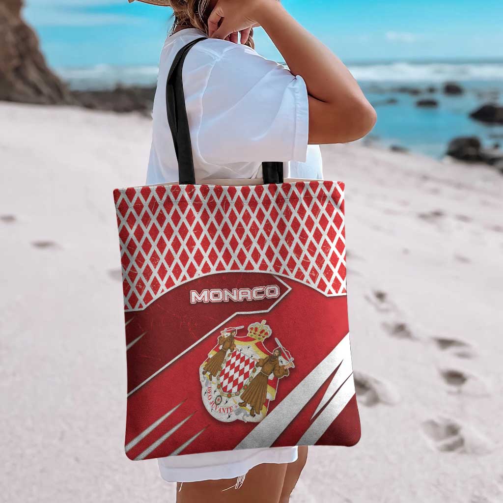 Monaco Tote Bag Coat Of Arms Unique Style - Wonder Print Shop