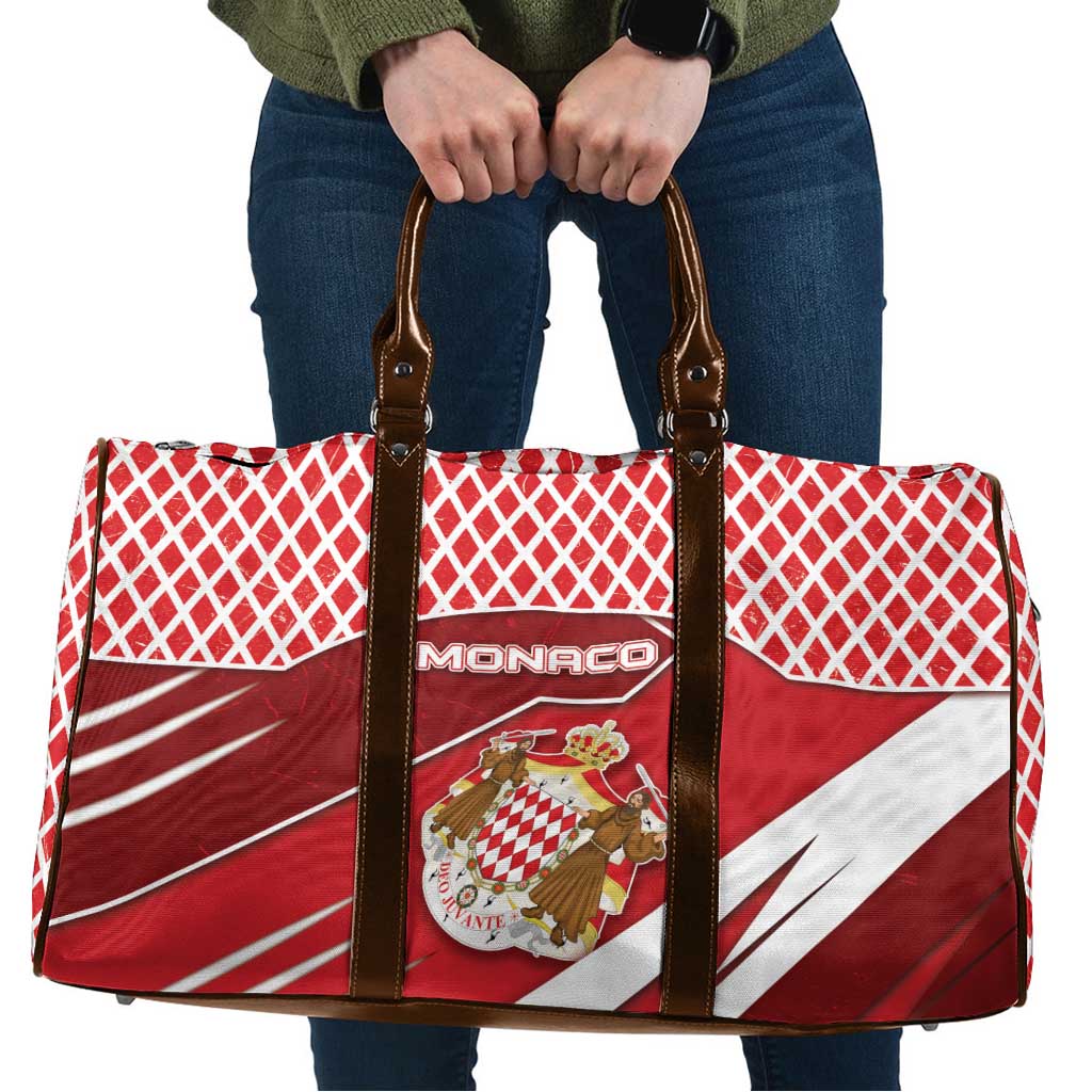 Monaco Travel Bag Coat Of Arms Unique Style - Wonder Print Shop