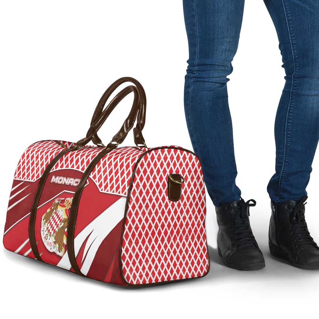 Monaco Travel Bag Coat Of Arms Unique Style - Wonder Print Shop