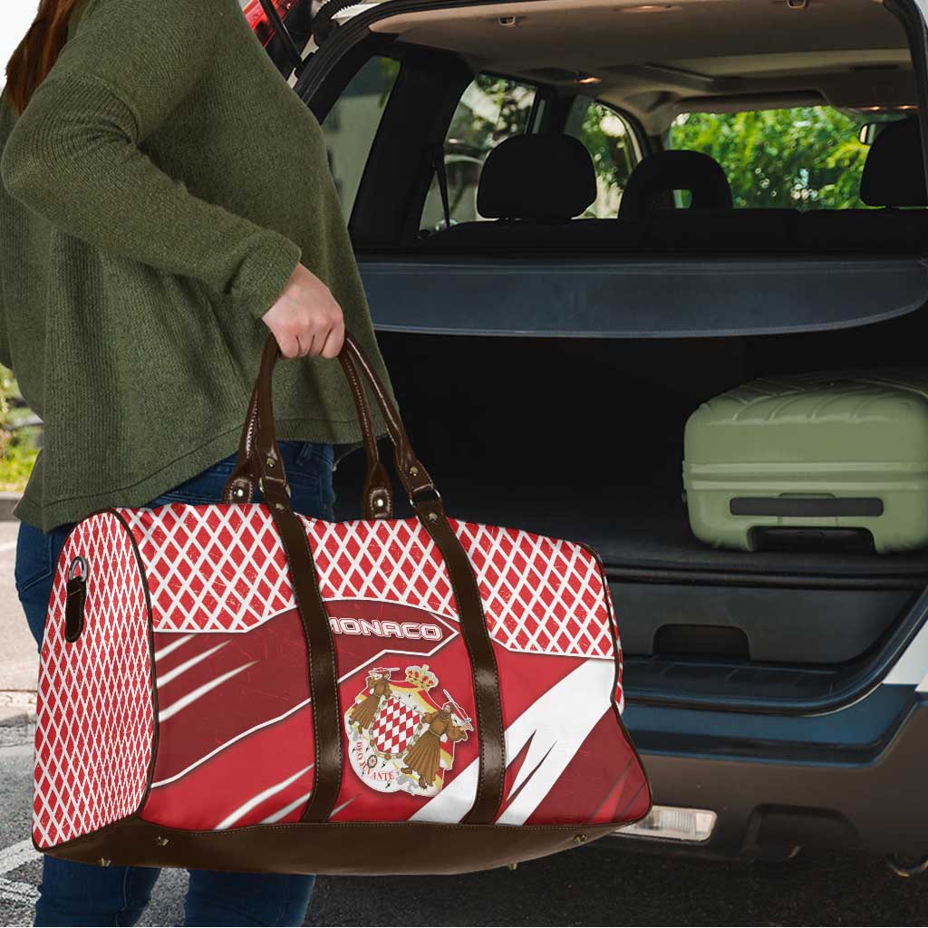 Monaco Travel Bag Coat Of Arms Unique Style - Wonder Print Shop