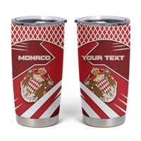Personalized Monaco Tumbler Cup Coat Of Arms Unique Style - Wonder Print Shop