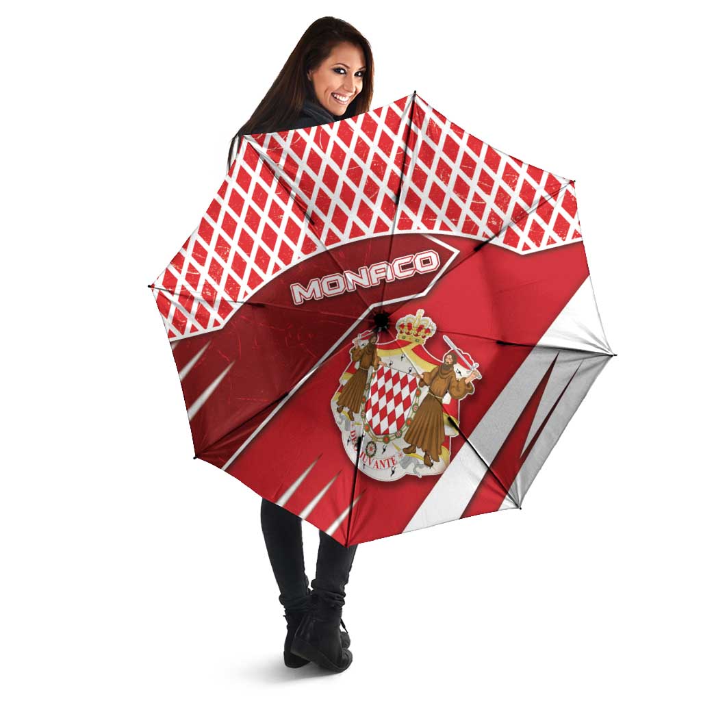 Monaco Umbrella Coat Of Arms Unique Style - Wonder Print Shop