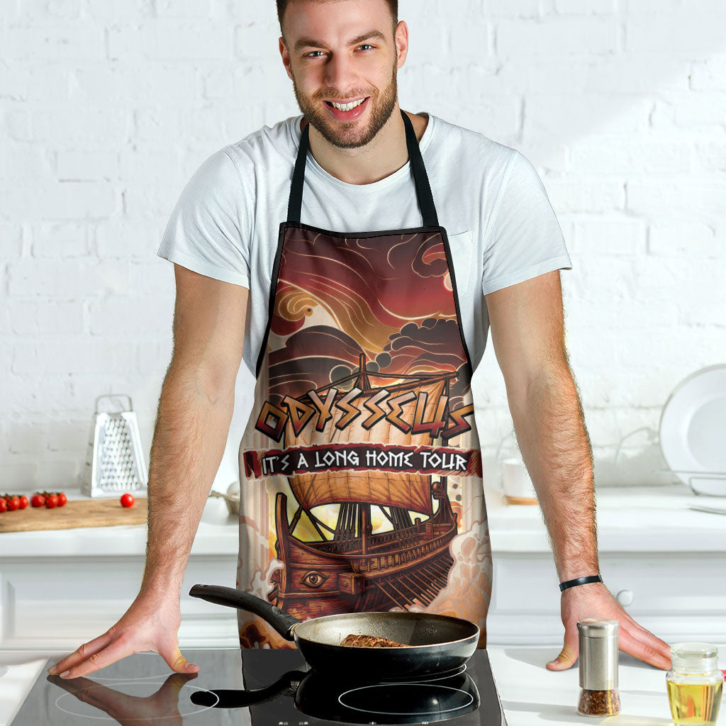 Odysseus World Tour Apron Ancient Greek Mythology