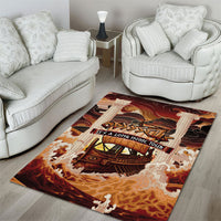 Odysseus World Tour Area Rug Ancient Greek Mythology