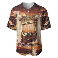 Odysseus World Tour Baseball Jersey Ancient Greek Mythology