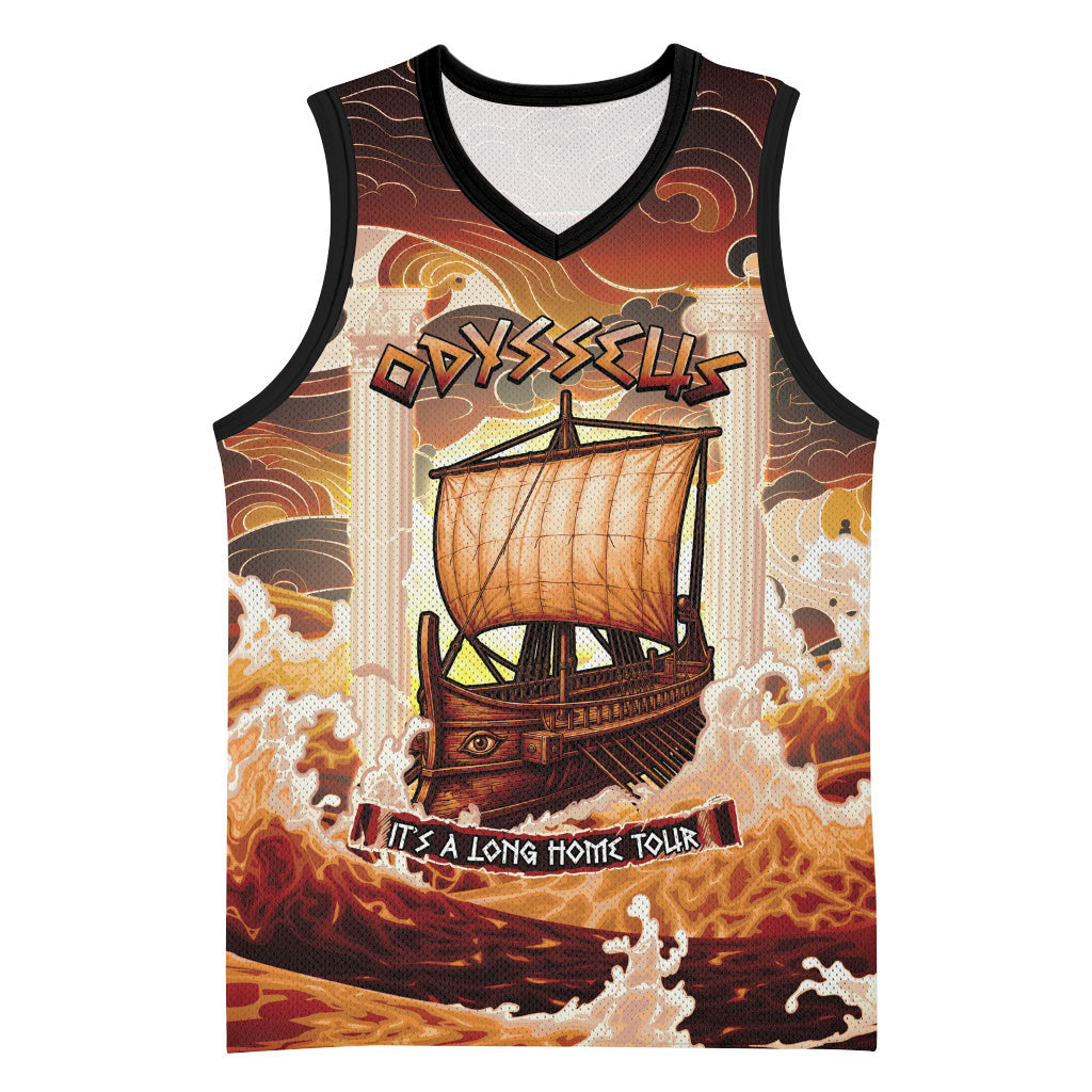 Odysseus World Tour Basketball Jersey Ancient Greek Mythology