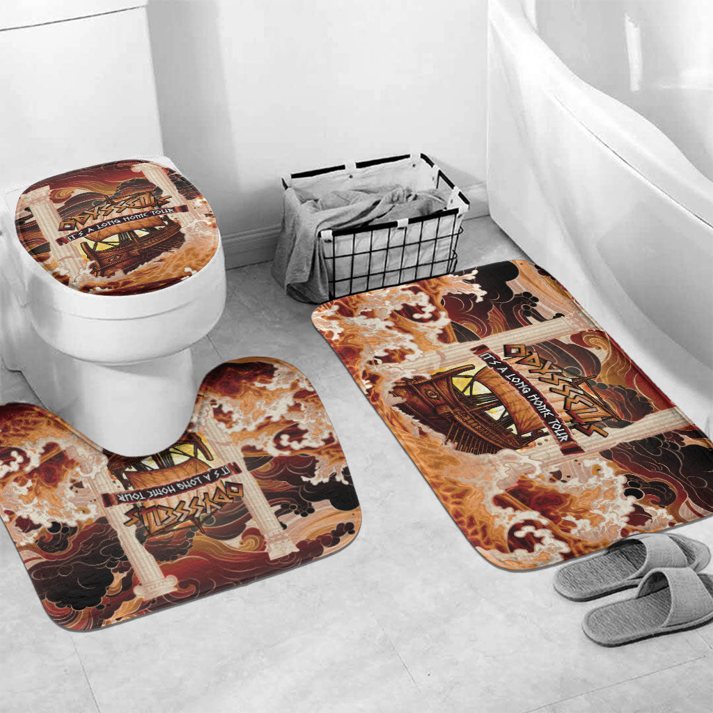 Odysseus World Tour Bathroom Set Ancient Greek Mythology