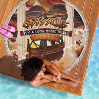 Odysseus World Tour Beach Blanket Ancient Greek Mythology