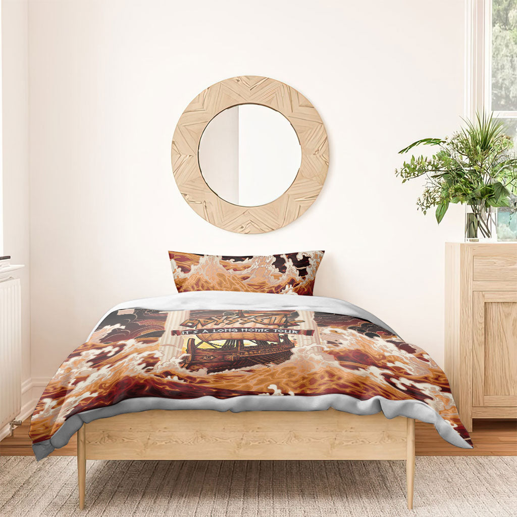 Odysseus World Tour Bedding Set Ancient Greek Mythology