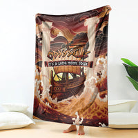 Odysseus World Tour Blanket Ancient Greek Mythology