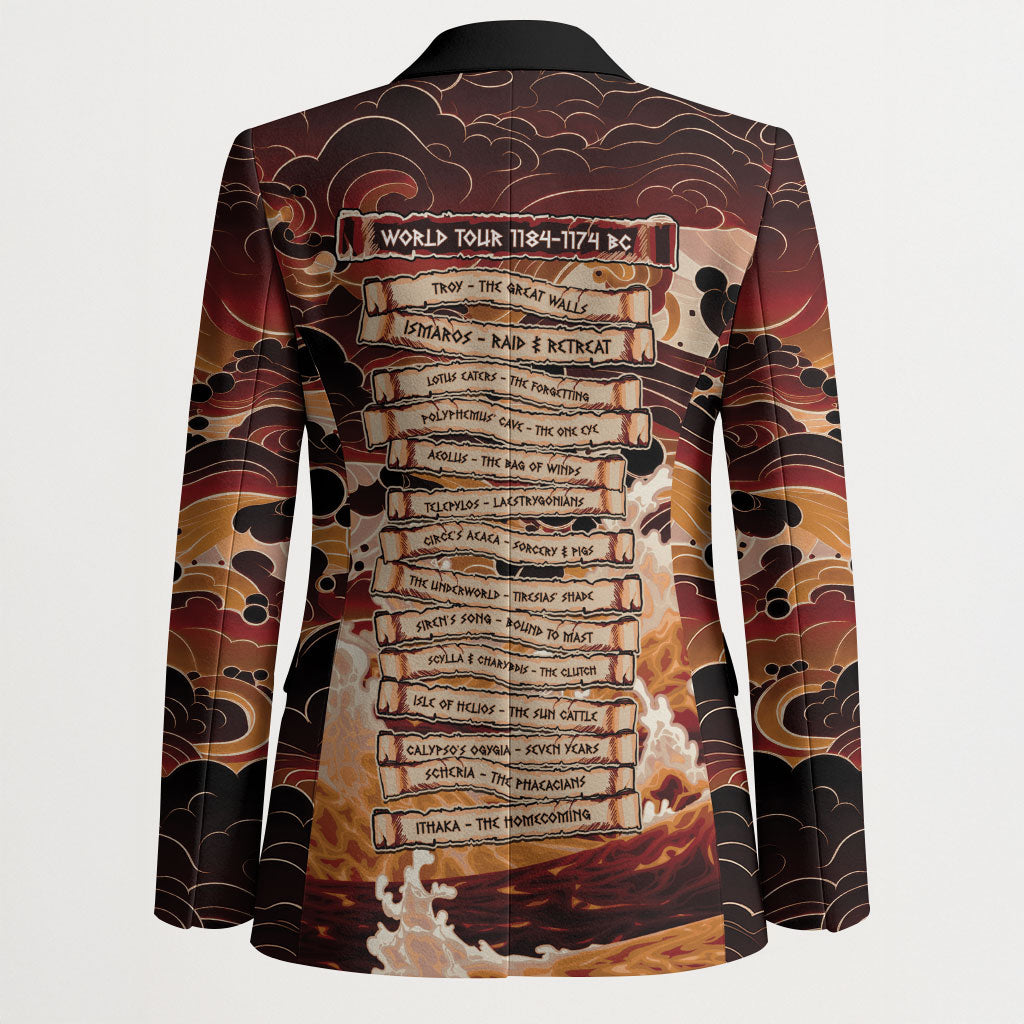 Odysseus World Tour Blazer Ancient Greek Mythology