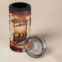 Odysseus World Tour 4 in 1 Can Cooler Tumbler Ancient Greek Mythology