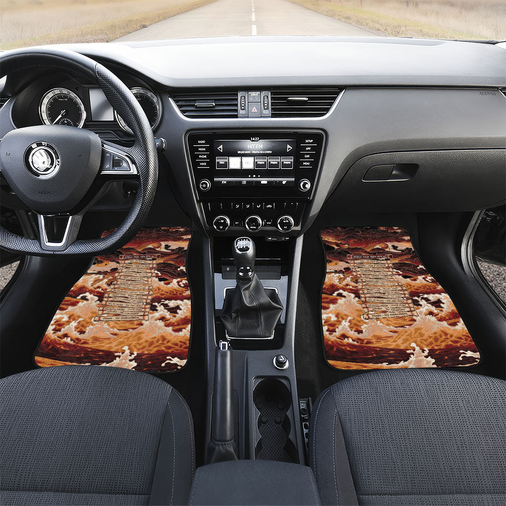 Odysseus World Tour Car Mats Ancient Greek Mythology