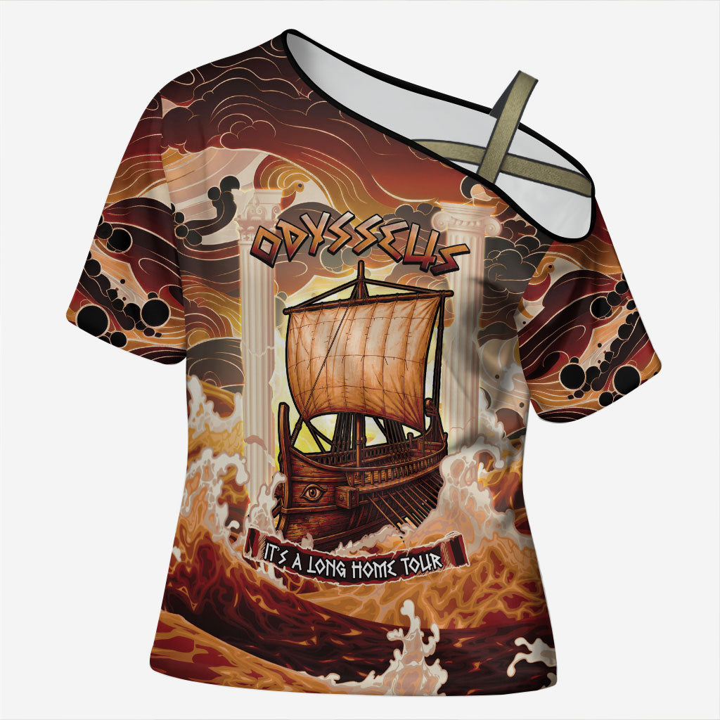 Odysseus World Tour Cross Shoulder Shirt Ancient Greek Mythology