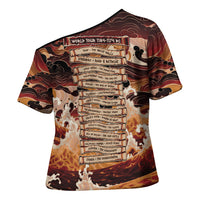 Odysseus World Tour Cross Shoulder Shirt Ancient Greek Mythology