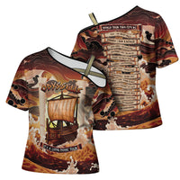 Odysseus World Tour Cross Shoulder Shirt Ancient Greek Mythology