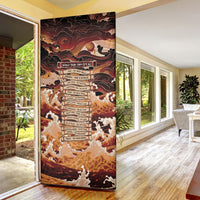 Odysseus World Tour Door Cover Ancient Greek Mythology