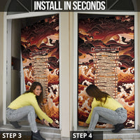 Odysseus World Tour Door Cover Ancient Greek Mythology