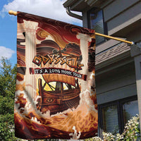 Odysseus World Tour Garden Flag Ancient Greek Mythology