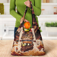 Odysseus World Tour Grocery Bag Ancient Greek Mythology