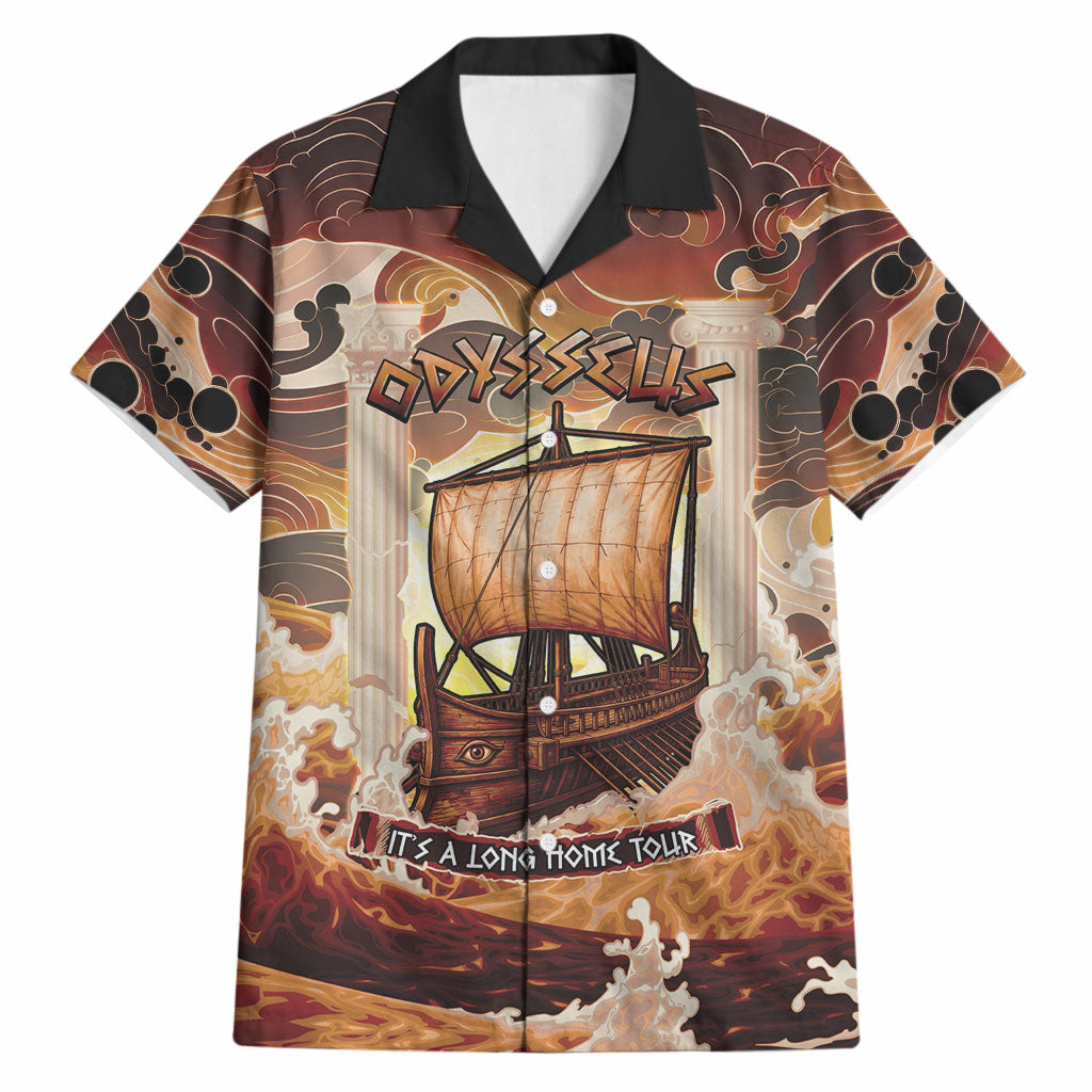 Odysseus World Tour Hawaiian Shirt Ancient Greek Mythology
