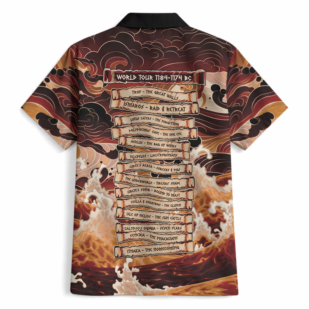 Odysseus World Tour Hawaiian Shirt Ancient Greek Mythology