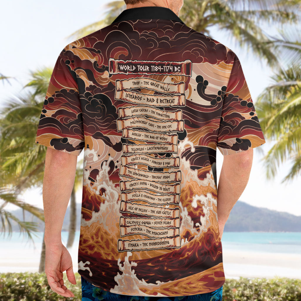 Odysseus World Tour Hawaiian Shirt Ancient Greek Mythology