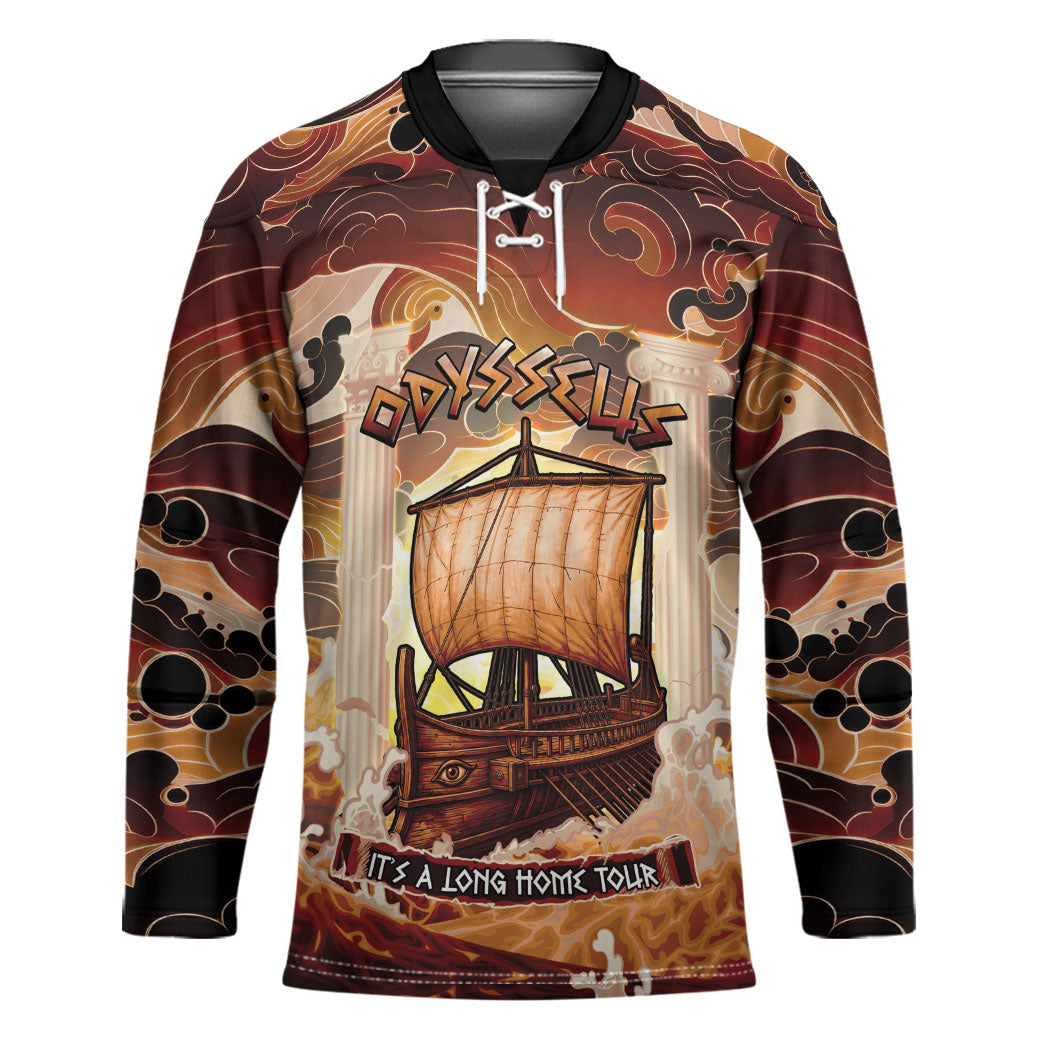 Odysseus World Tour Hockey Jersey Ancient Greek Mythology