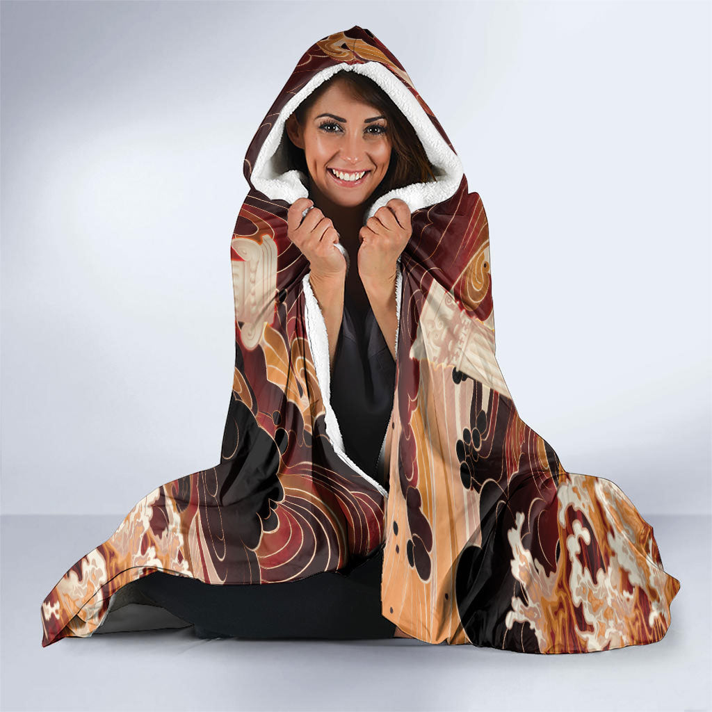 Odysseus World Tour Hooded Blanket Ancient Greek Mythology