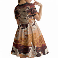 Odysseus World Tour Kid Short Sleeve Dress Ancient Greek Mythology