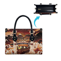 Odysseus World Tour Leather Bag Ancient Greek Mythology