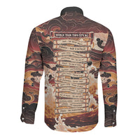 Odysseus World Tour Long Sleeve Button Shirt Ancient Greek Mythology