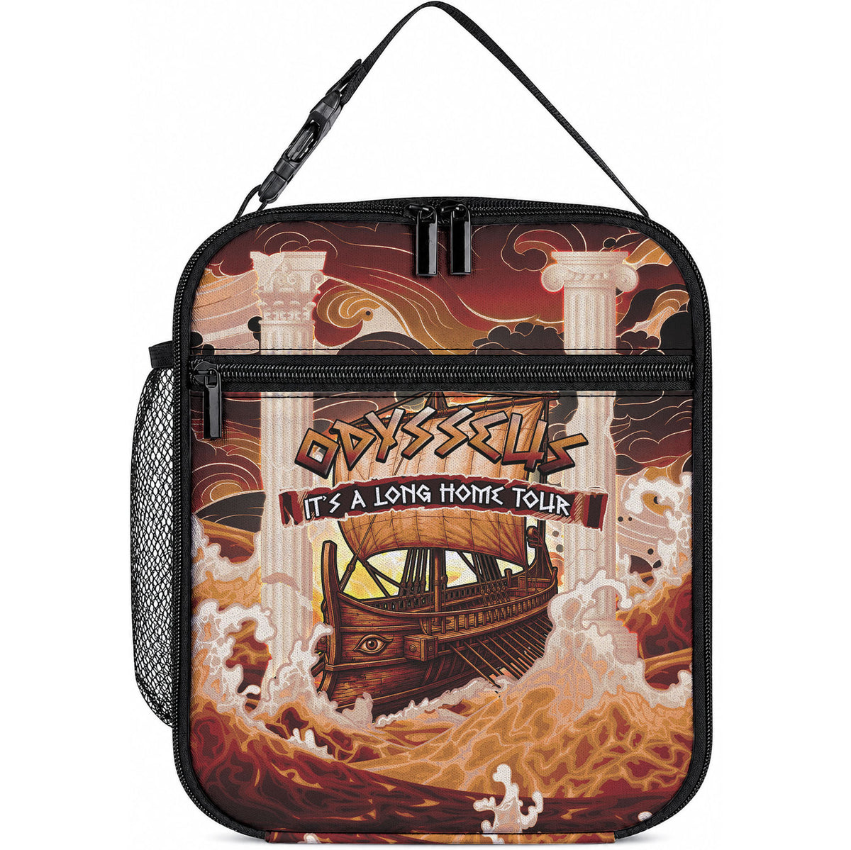 Odysseus World Tour Lunch Bag Ancient Greek Mythology