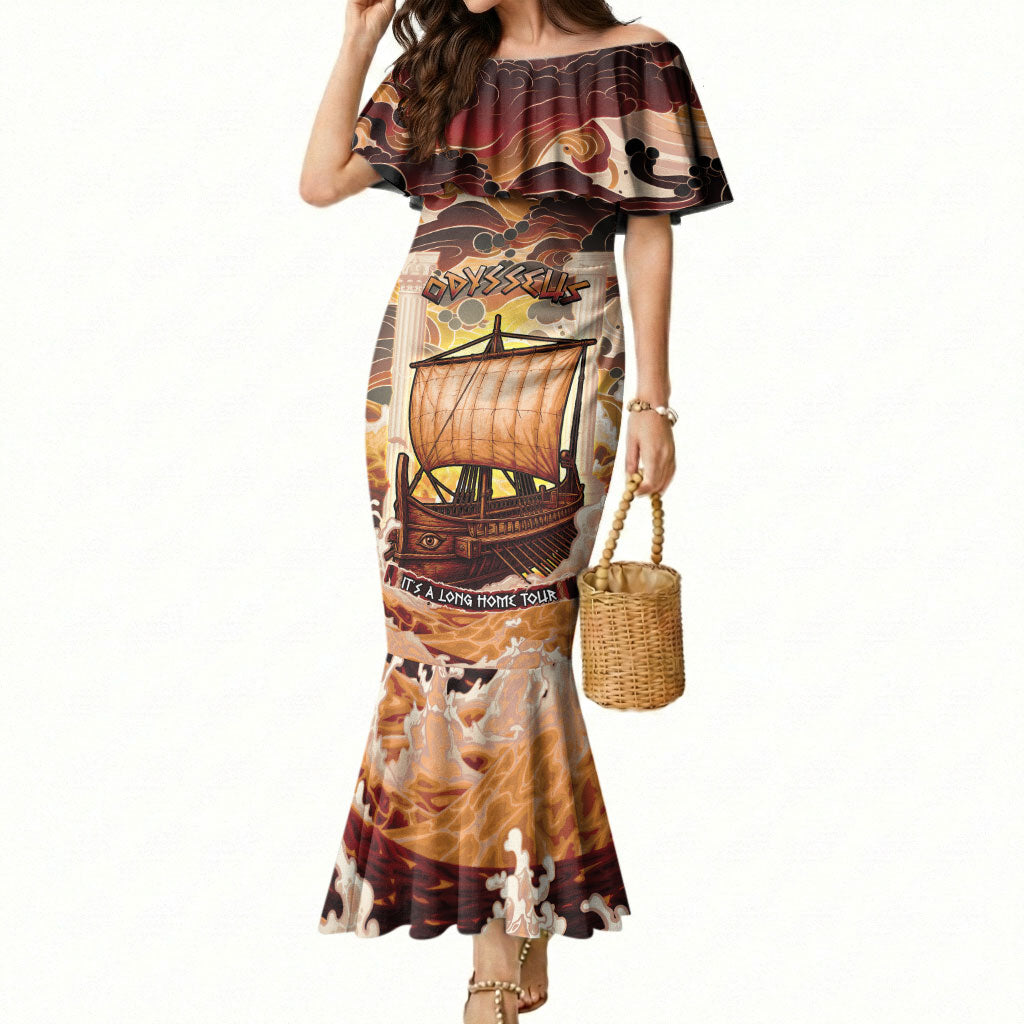 Odysseus World Tour Mermaid Dress Ancient Greek Mythology