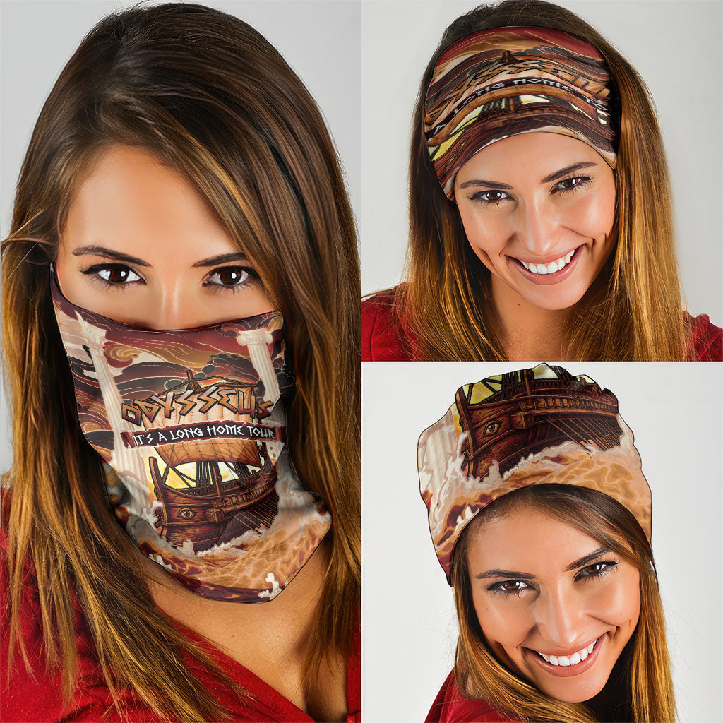 Odysseus World Tour Neck Gaiter Ancient Greek Mythology