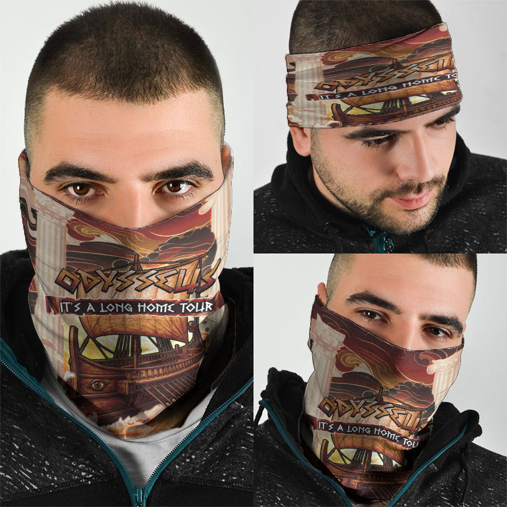 Odysseus World Tour Neck Gaiter Ancient Greek Mythology